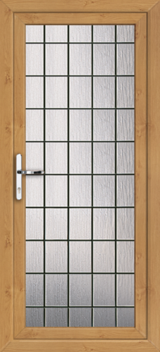 Fully glazed square lead 